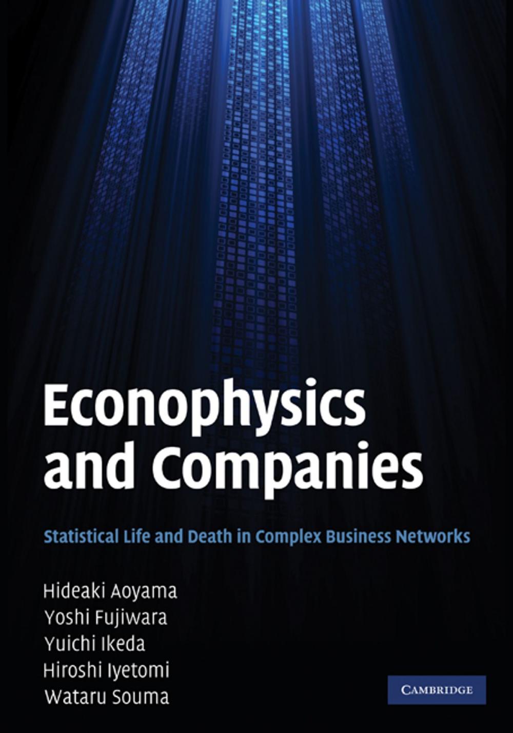 Big bigCover of Econophysics and Companies