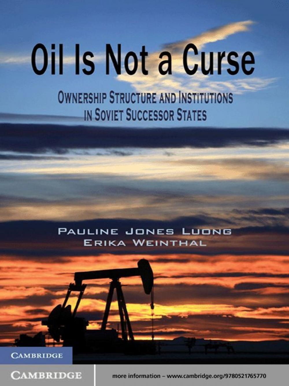 Big bigCover of Oil Is Not a Curse