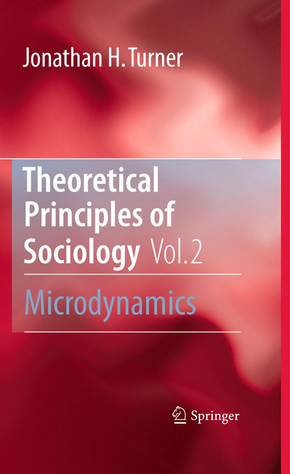 Big bigCover of Theoretical Principles of Sociology, Volume 2