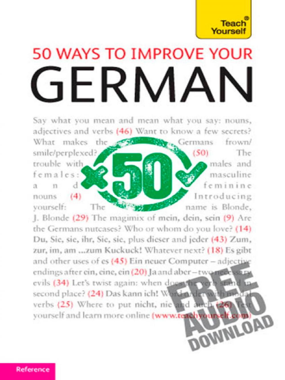 Big bigCover of 50 Ways to Improve Your German: Teach Yourself