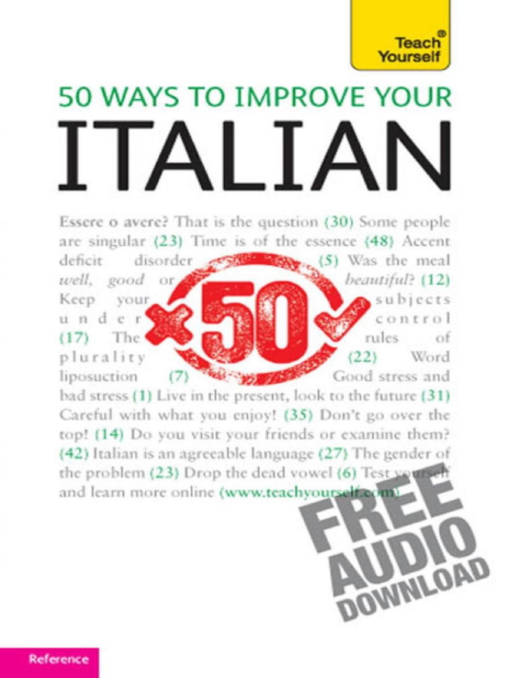 Big bigCover of 50 Ways to Improve your Italian: Teach Yourself