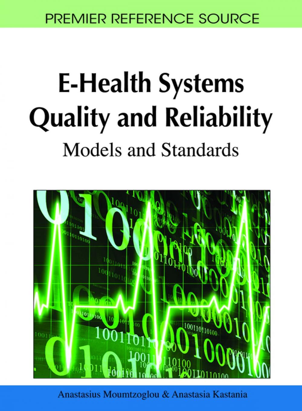 Big bigCover of E-Health Systems Quality and Reliability