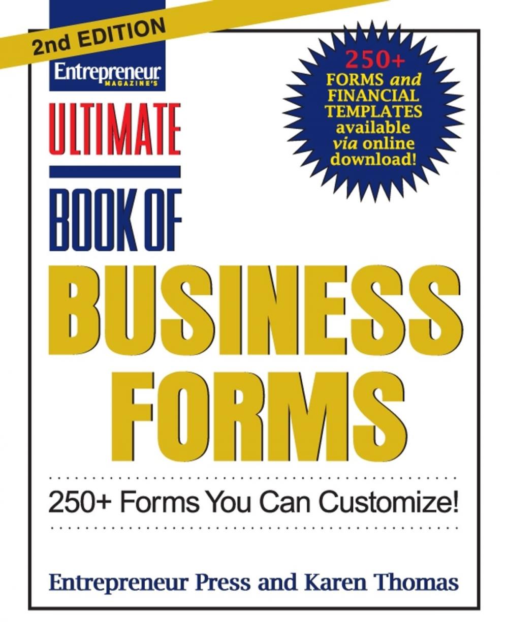 Big bigCover of Ultimate Book of Business Forms