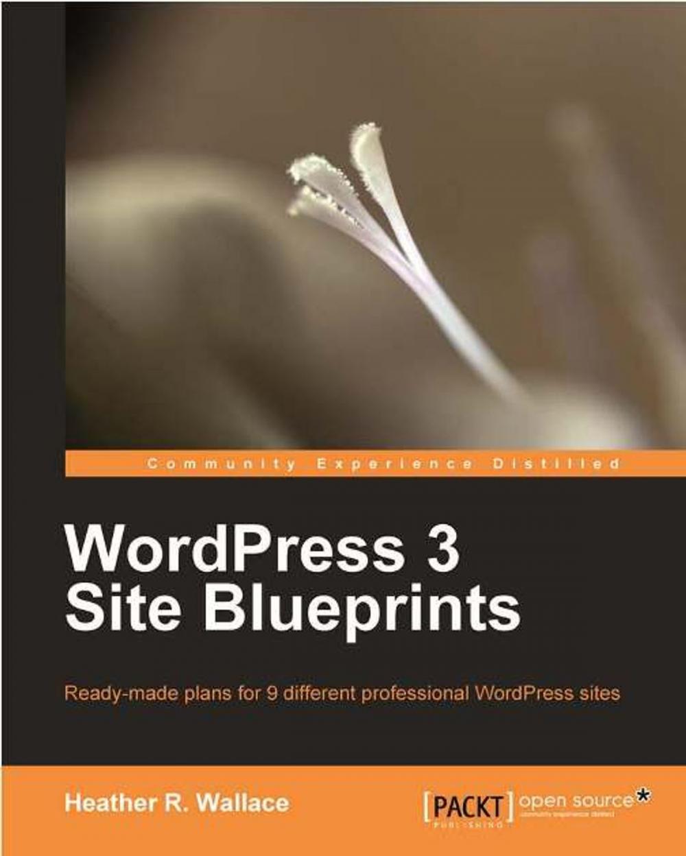 Big bigCover of WordPress 3 Site Blueprints