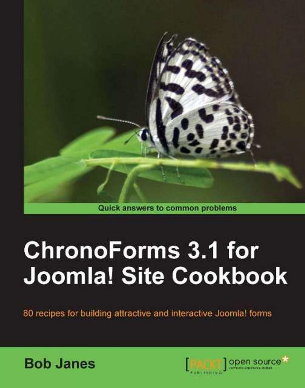 Big bigCover of ChronoForms 3.1 for Joomla! site Cookbook