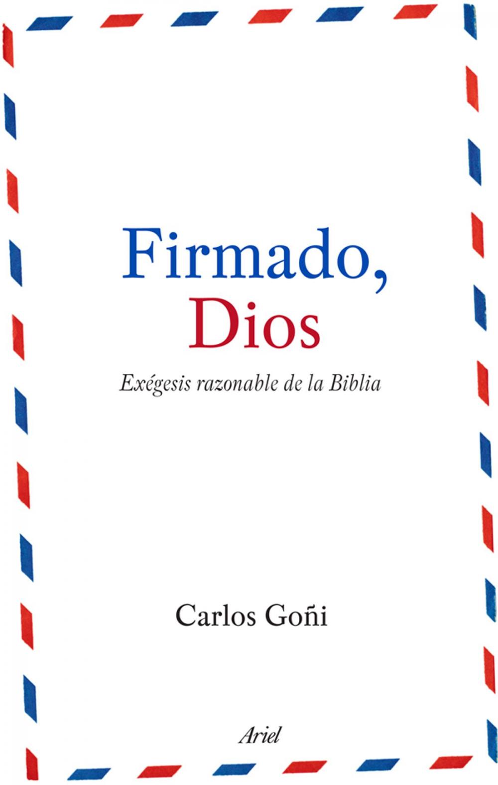 Big bigCover of Firmado, Dios