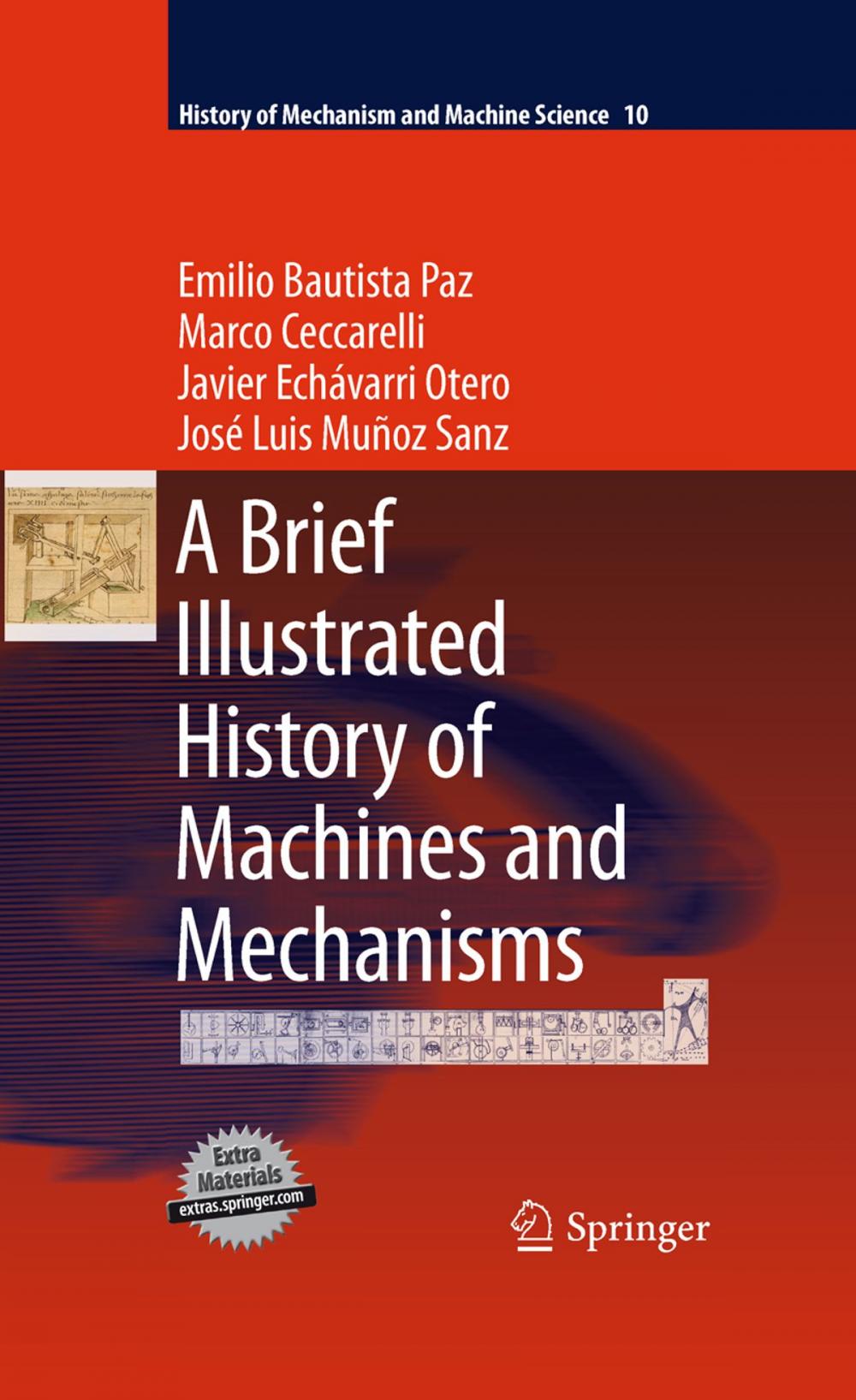 Big bigCover of A Brief Illustrated History of Machines and Mechanisms