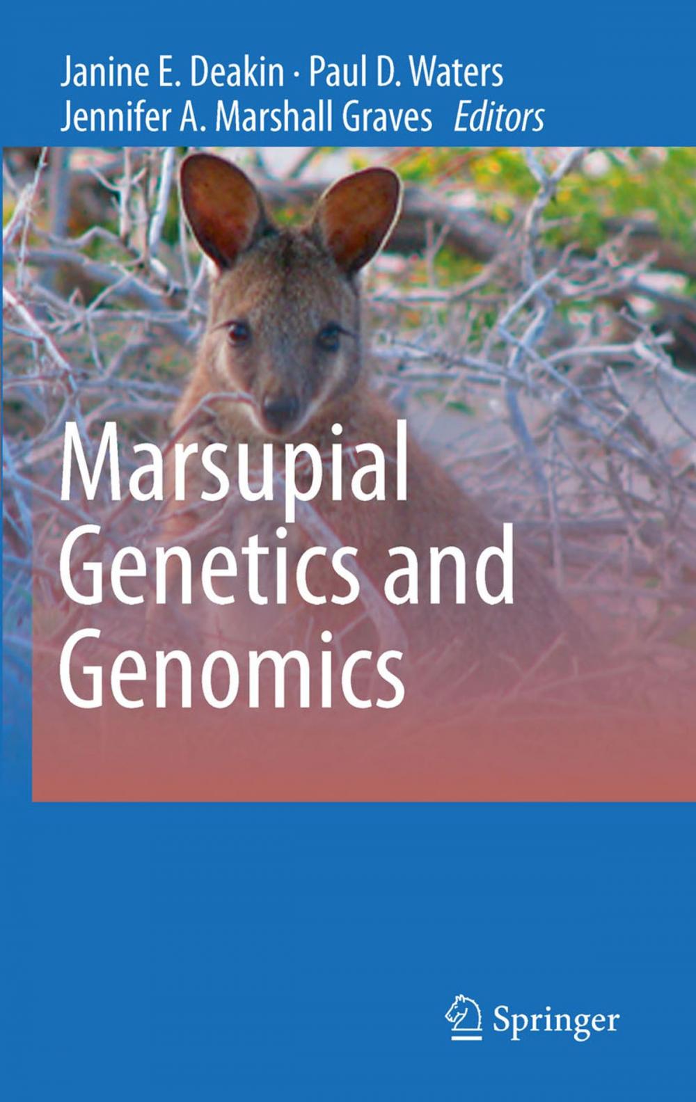 Big bigCover of Marsupial Genetics and Genomics