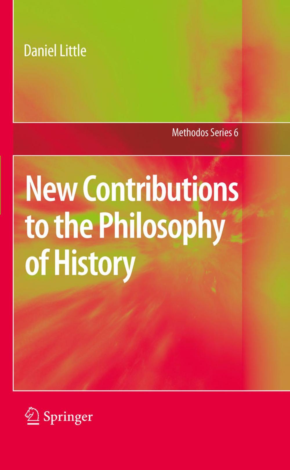 Big bigCover of New Contributions to the Philosophy of History