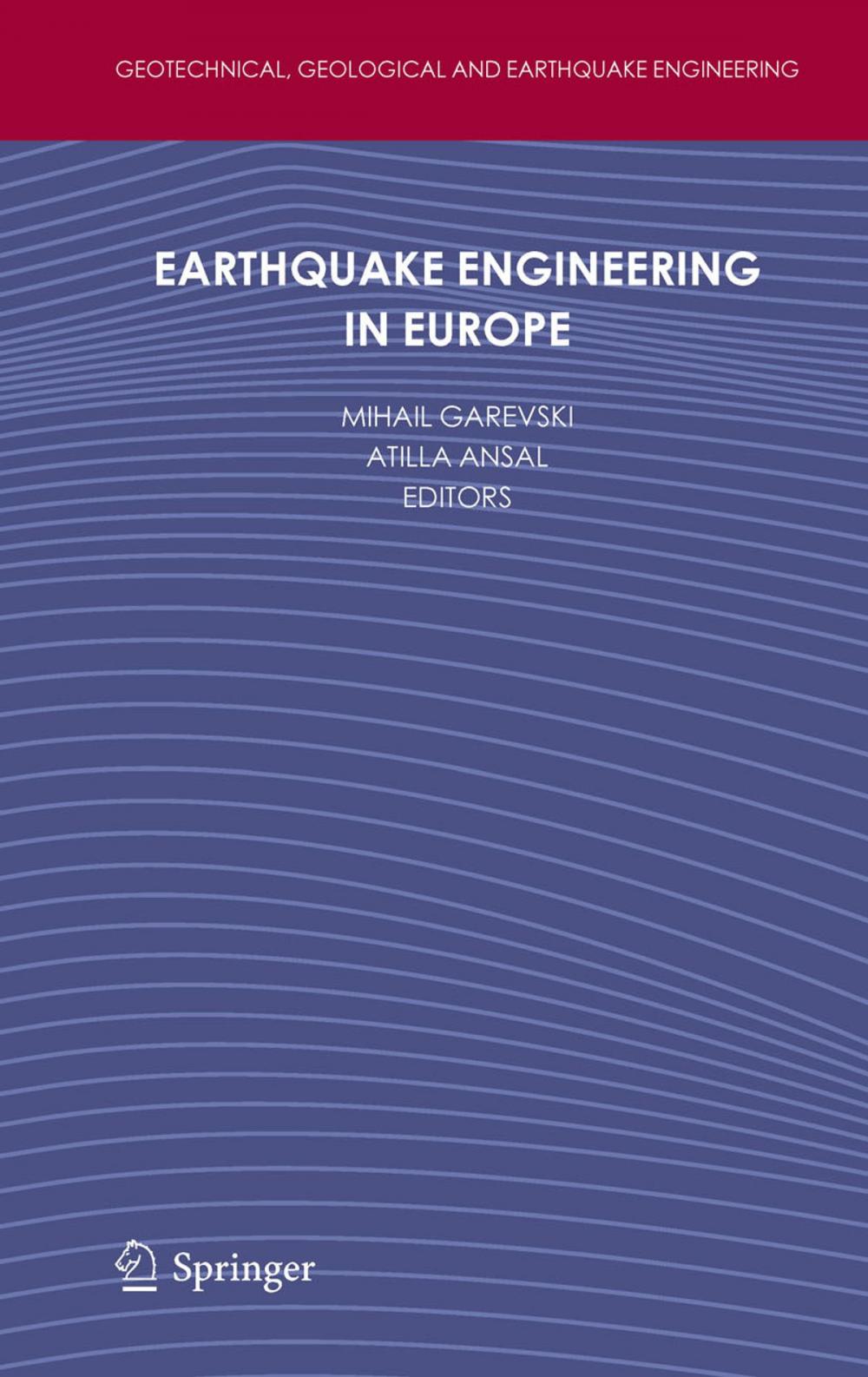 Big bigCover of Earthquake Engineering in Europe