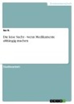Cover of the book Die leise Sucht - wenn Medikamente abhängig machen by Tobias Dondelinger