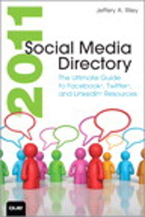 Cover of the book 2011 Social Media Directory by Jeffery A. Riley, Pearson Education