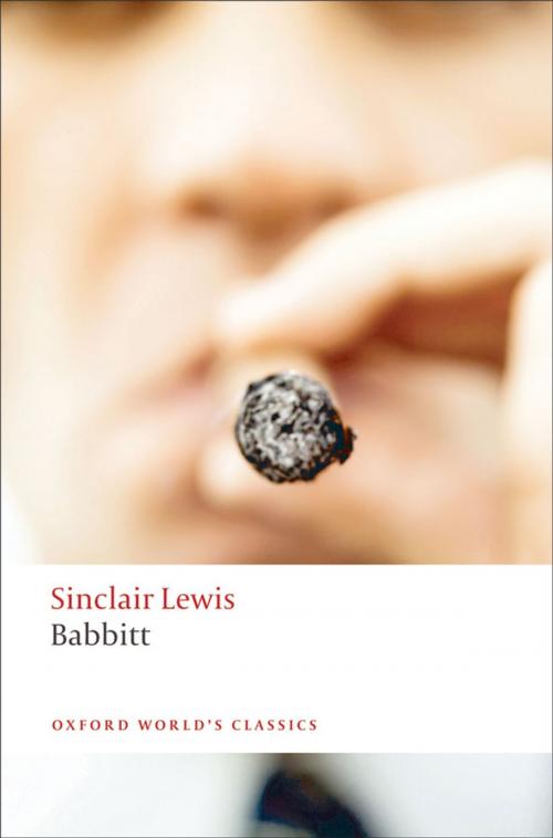 Cover of the book Babbitt by Sinclair Lewis, OUP Oxford