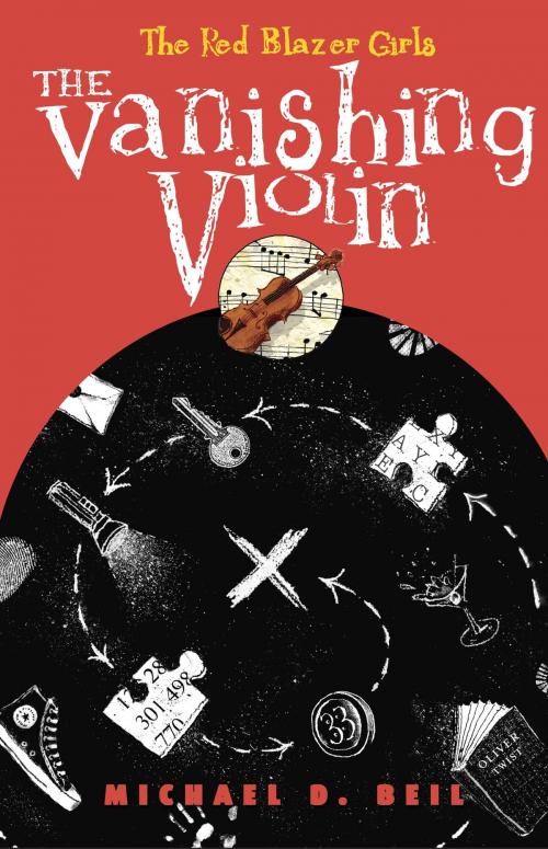 Cover of the book The Red Blazer Girls: The Vanishing Violin by Michael D. Beil, Random House Children's Books