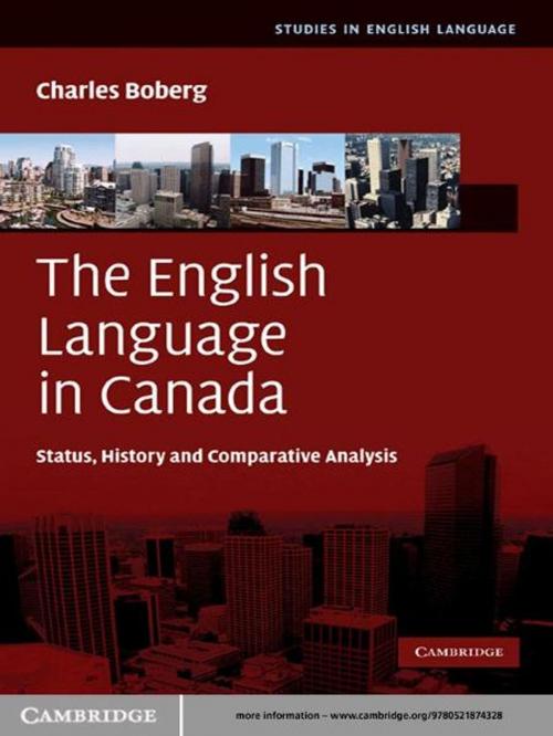 Cover of the book The English Language in Canada by Charles Boberg, Cambridge University Press