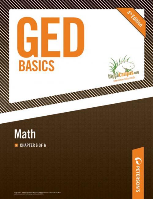 Cover of the book GED Basics: Math: Chapter 6 of 6 by Peterson's, Peterson's