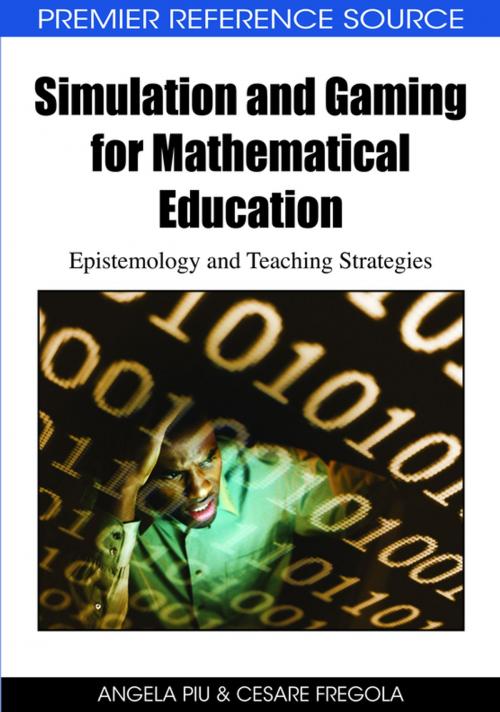 Cover of the book Simulation and Gaming for Mathematical Education by Angela Piu, Cesare Fregola, IGI Global