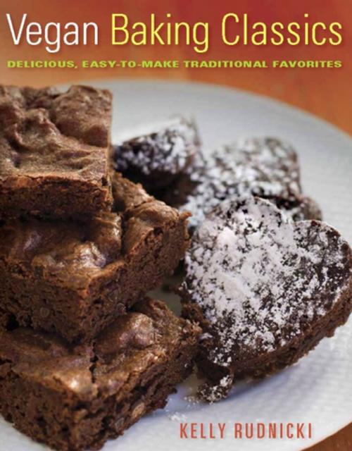 Cover of the book Vegan Baking Classics by Kelly Rudnicki, Agate Publishing