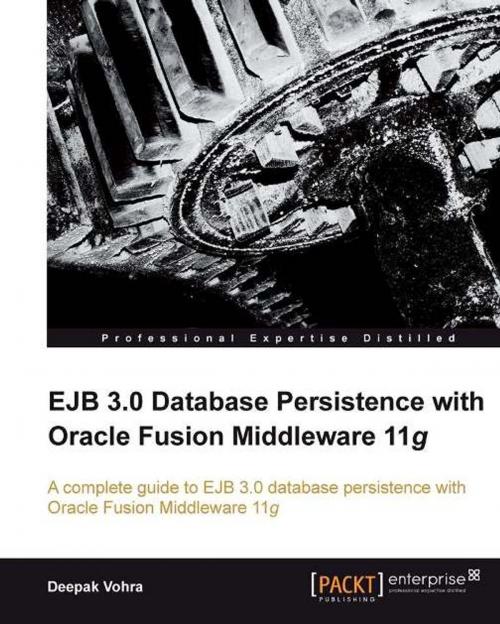 Cover of the book EJB 3.0 Database Persistence with Oracle Fusion Middleware 11g by Deepak Vohra, Packt Publishing