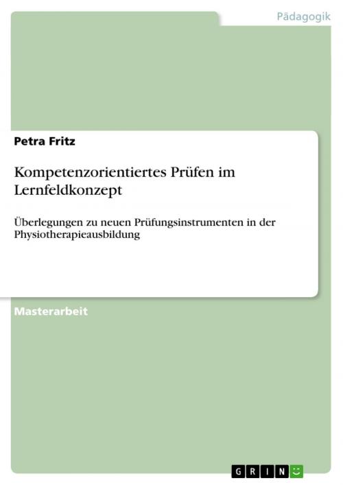 Cover of the book Kompetenzorientiertes Prüfen im Lernfeldkonzept by Petra Fritz, GRIN Verlag