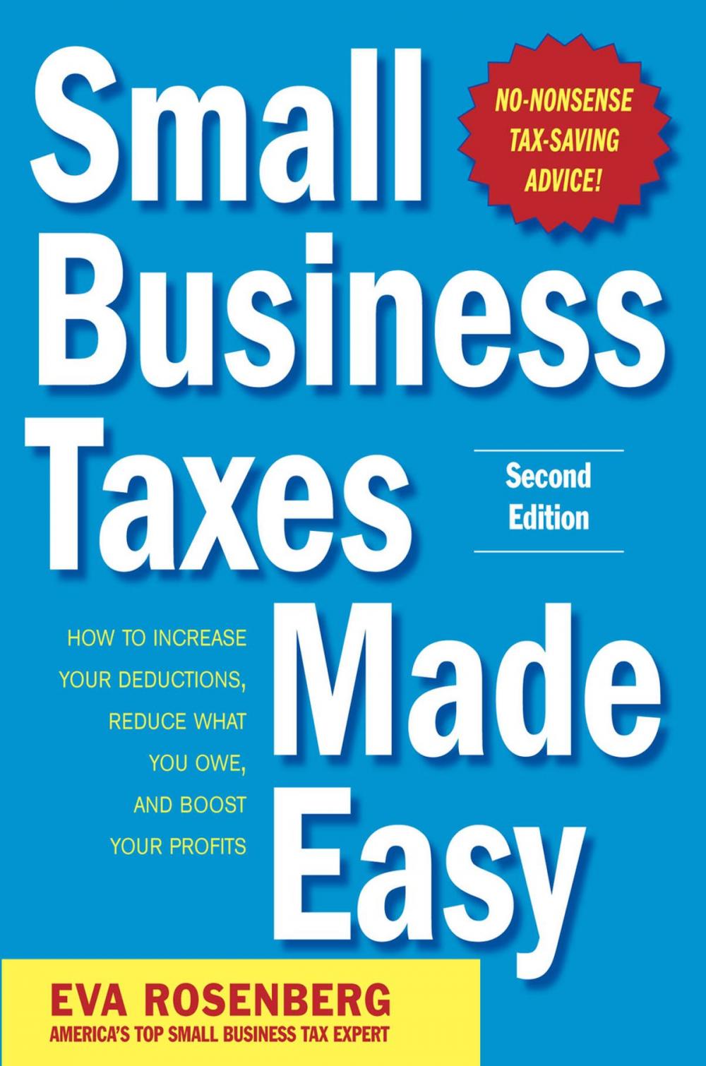 Big bigCover of Small Business Taxes Made Easy, Second Edition