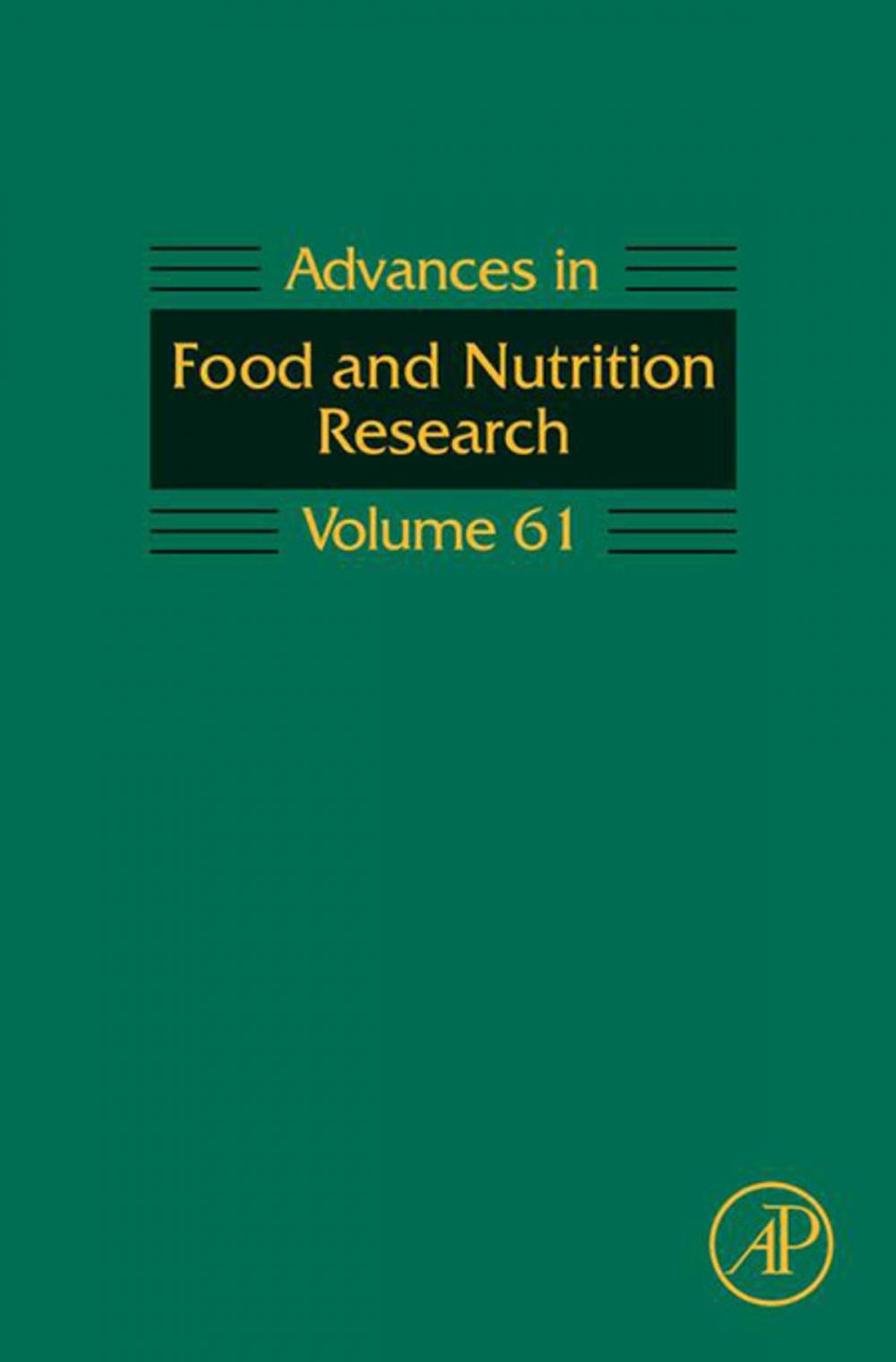 Big bigCover of Advances in Food and Nutrition Research