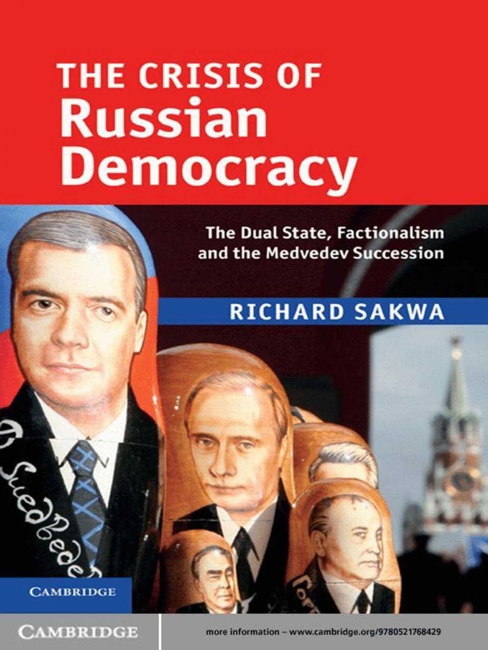 Big bigCover of The Crisis of Russian Democracy