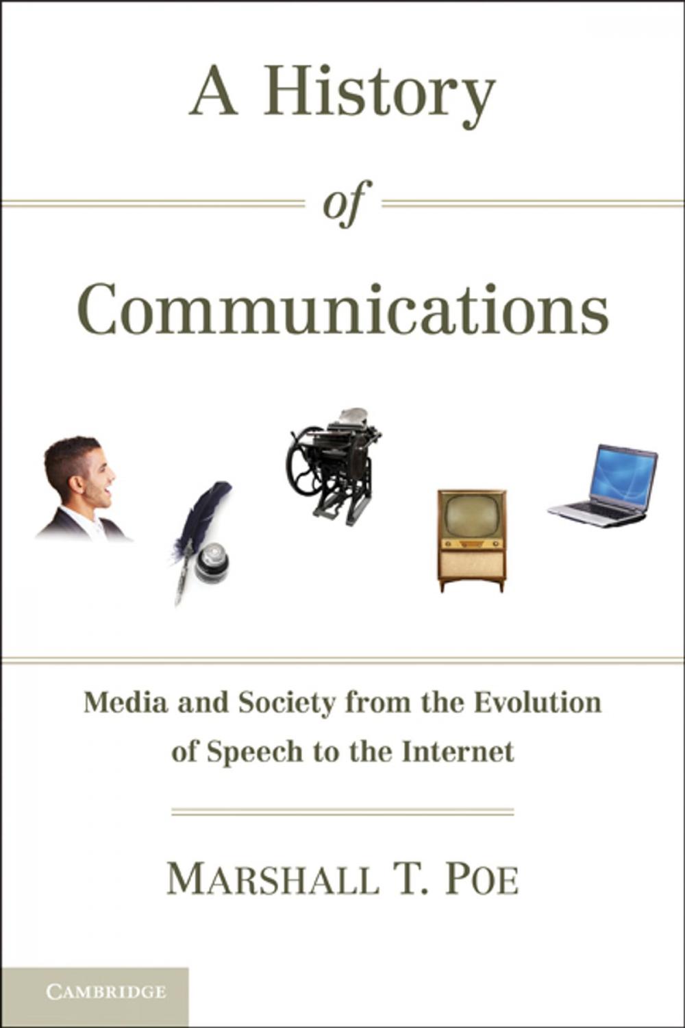 Big bigCover of A History of Communications