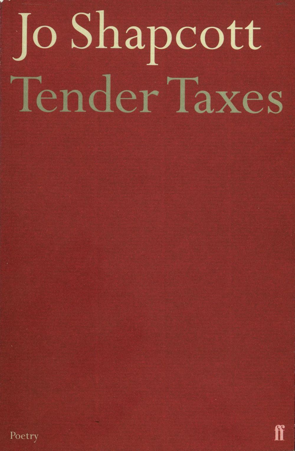 Big bigCover of Tender Taxes