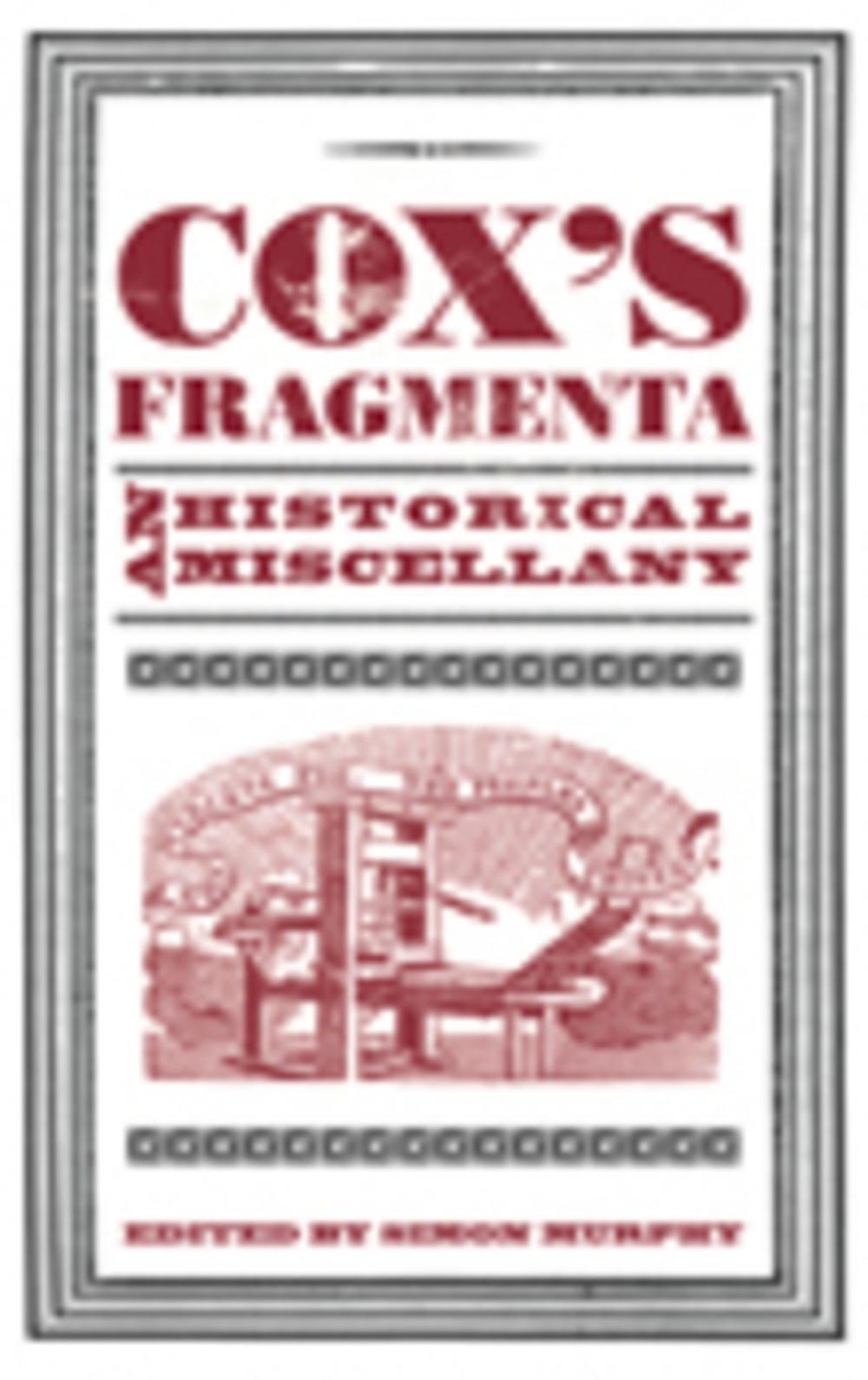 Big bigCover of Cox's Fragmenta