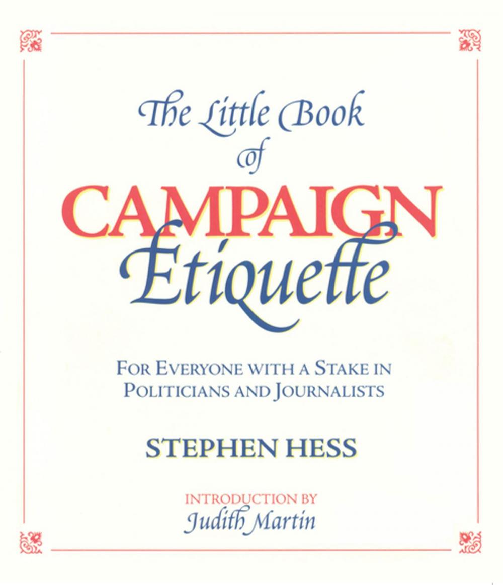 Big bigCover of The Little Book of Campaign Etiquette