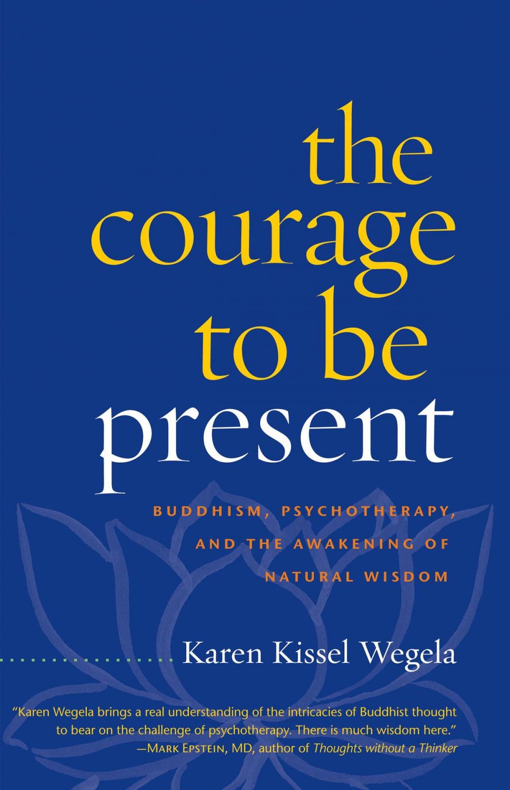 Big bigCover of The Courage to Be Present