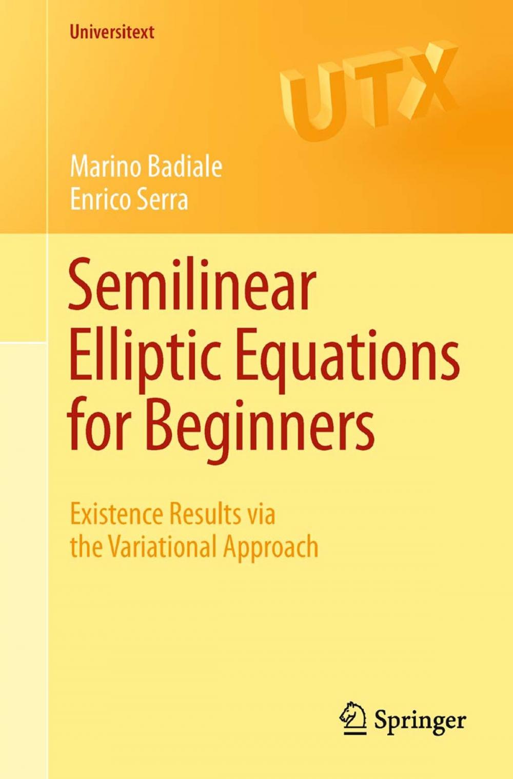 Big bigCover of Semilinear Elliptic Equations for Beginners