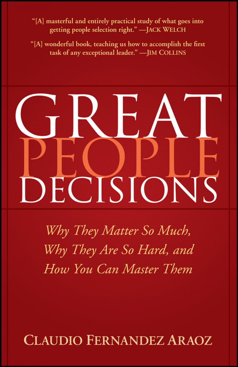 Big bigCover of Great People Decisions