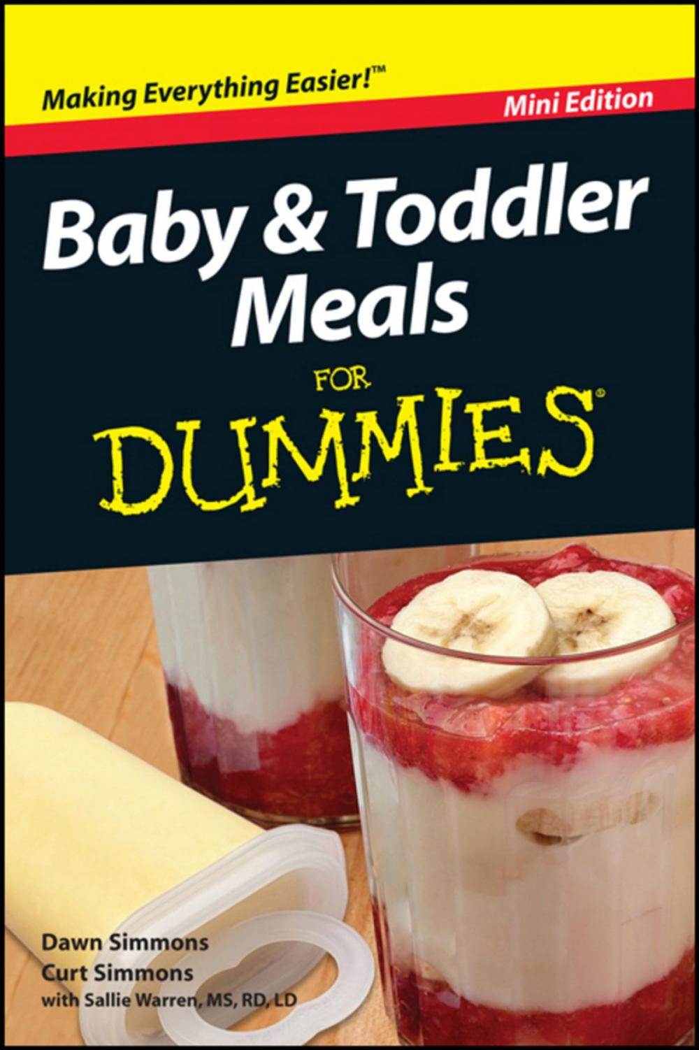 Big bigCover of Baby and Toddler Meals For Dummies, Mini Edition