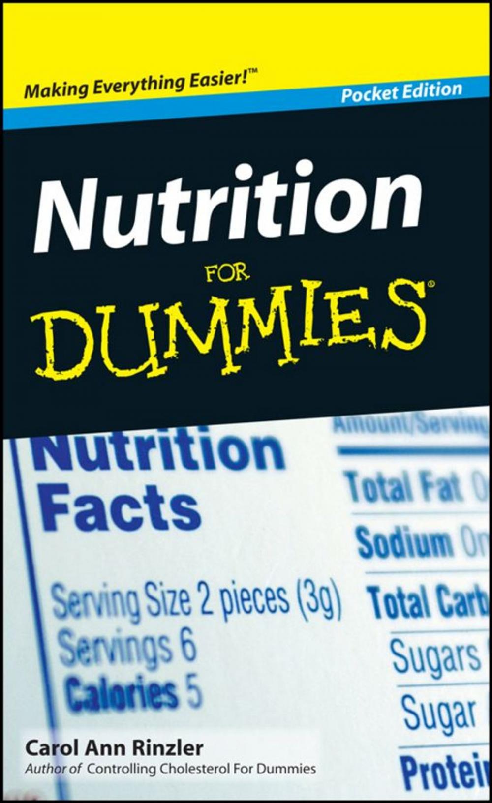 Big bigCover of Nutrition For Dummies®, Pocket Edition