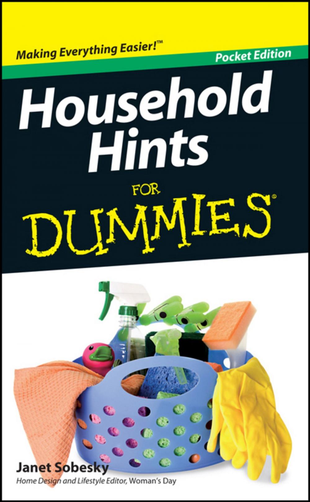 Big bigCover of Household Hints For Dummies, Pocket Edition