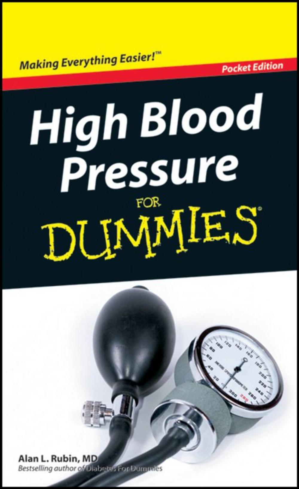 Big bigCover of High Blood Pressure For Dummies®, Pocket Edition