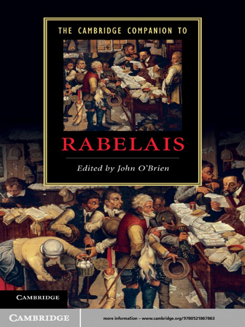 Big bigCover of The Cambridge Companion to Rabelais