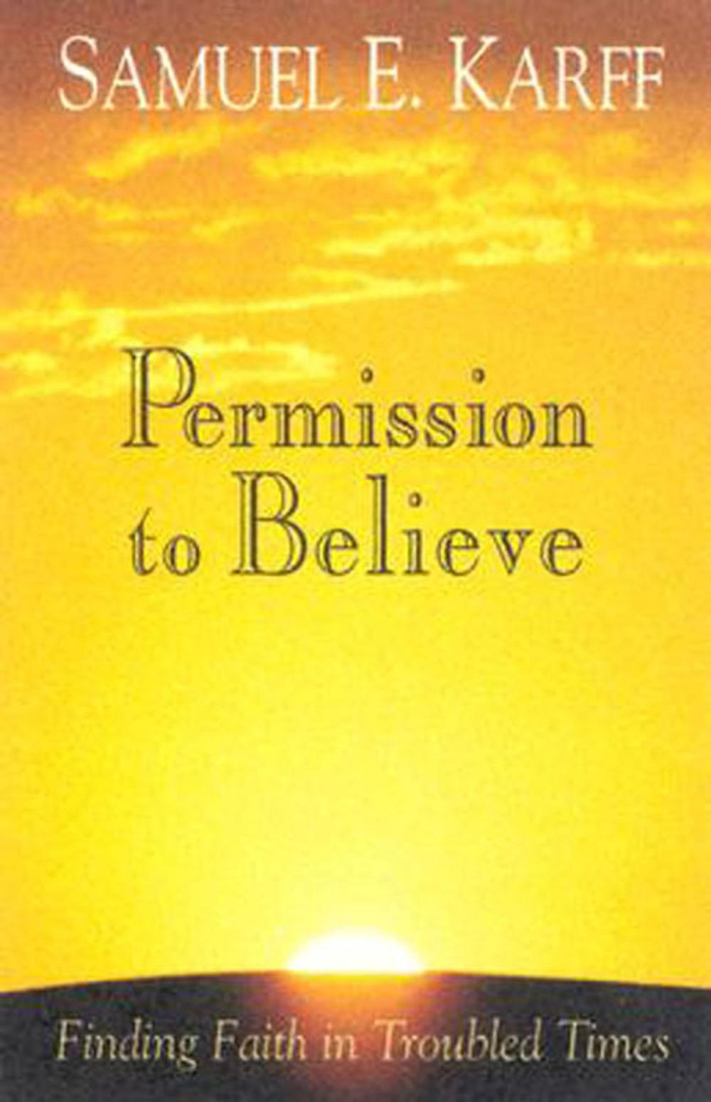 Big bigCover of Permission to Believe