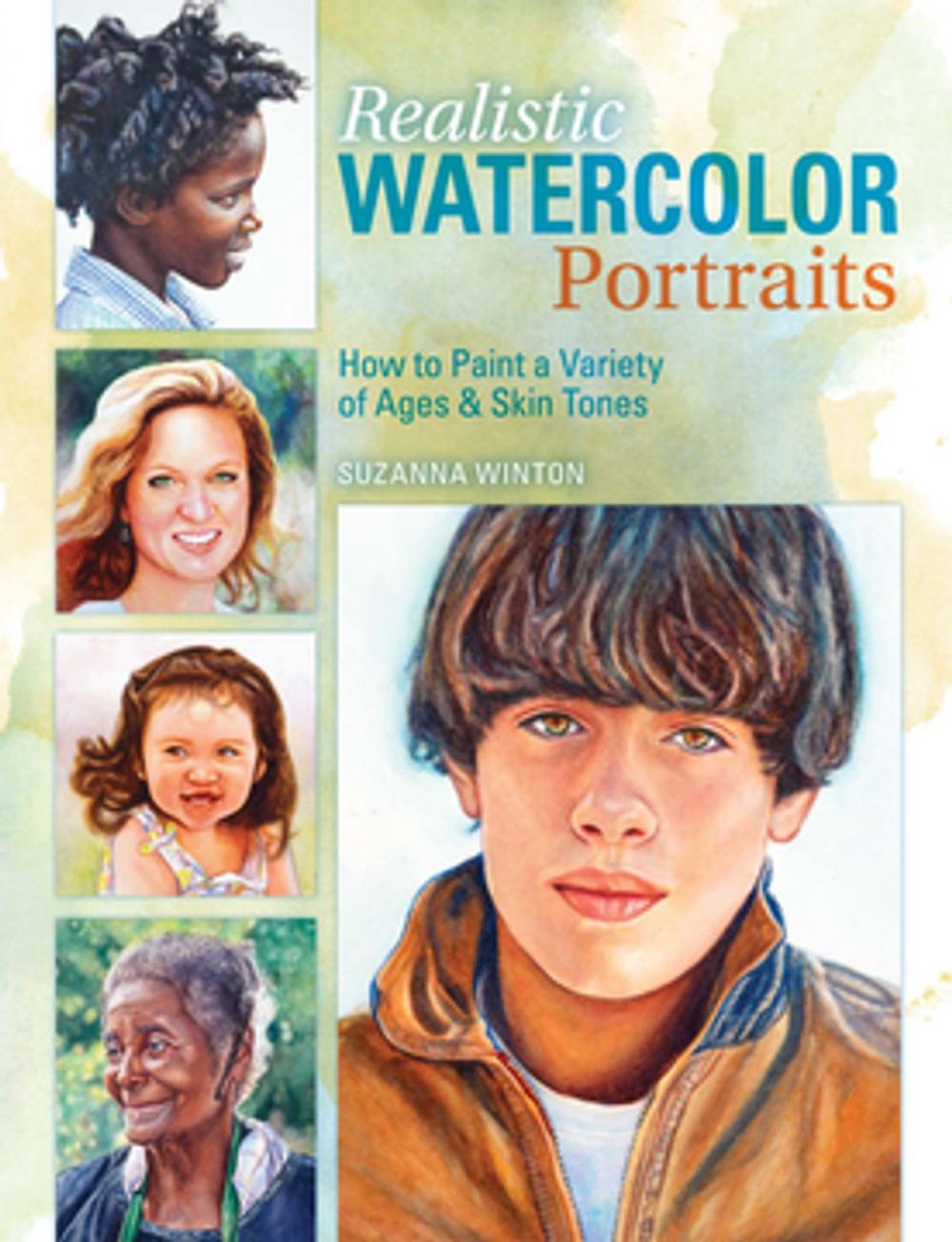 Big bigCover of Realistic Watercolor Portraits