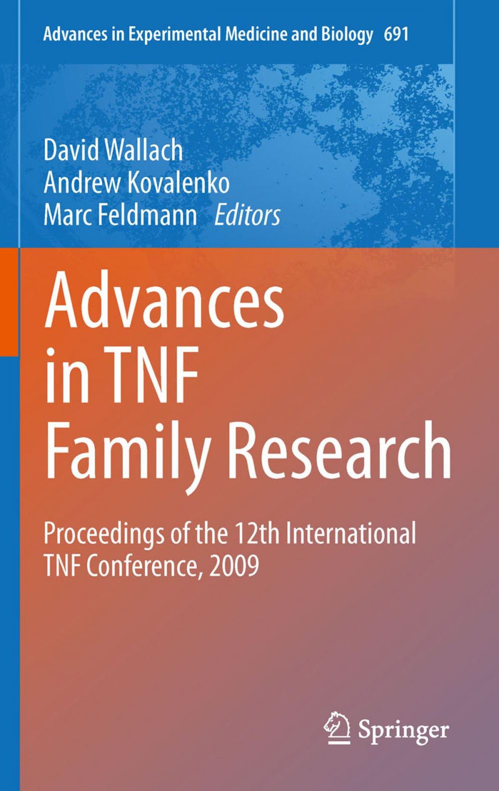 Big bigCover of Advances in TNF Family Research