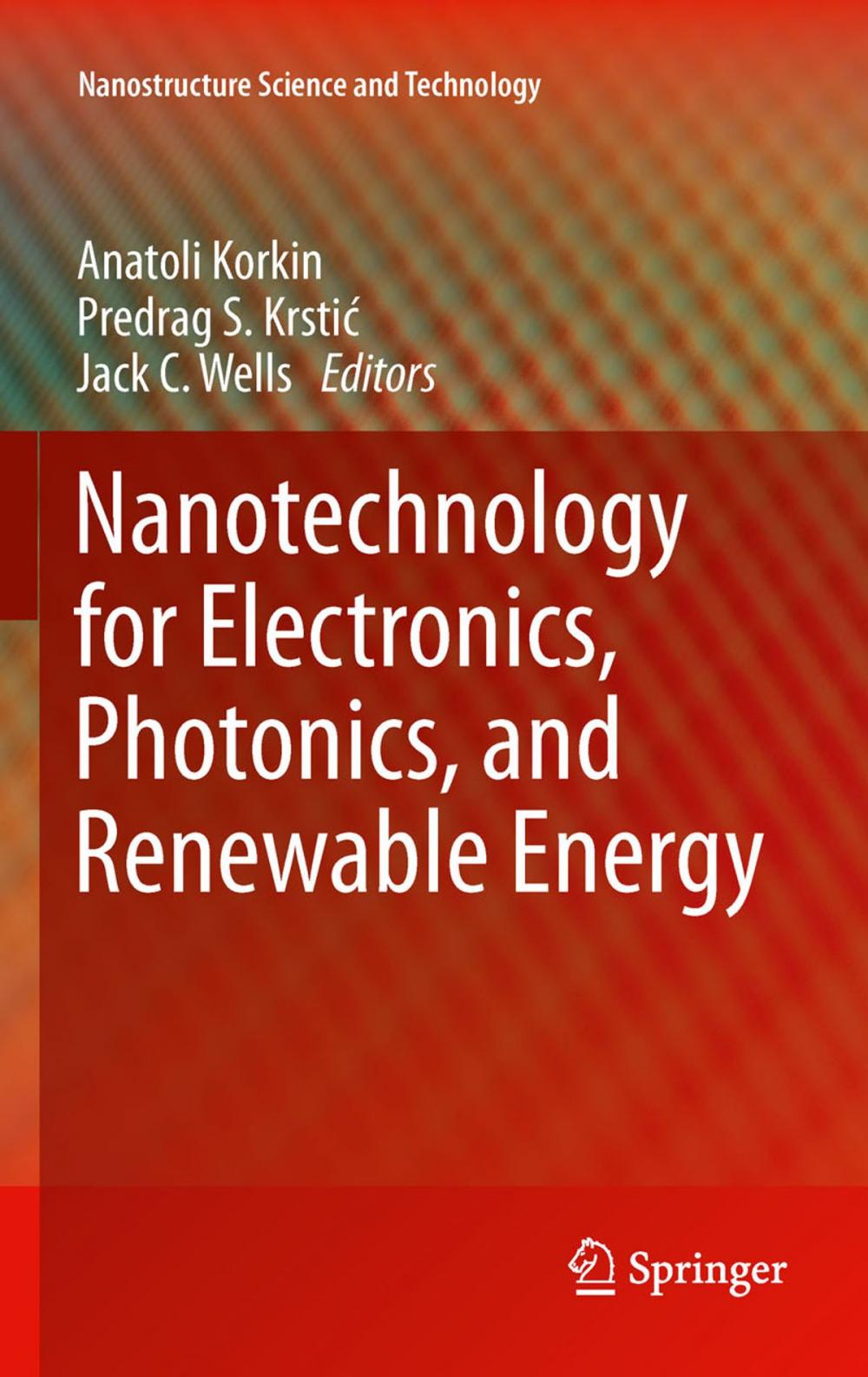 Big bigCover of Nanotechnology for Electronics, Photonics, and Renewable Energy