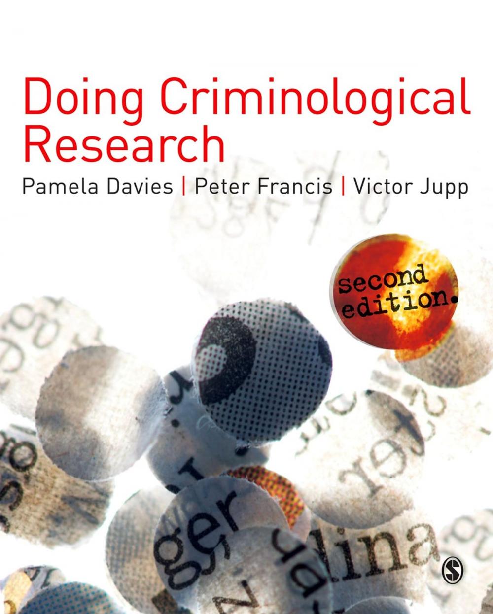 Big bigCover of Doing Criminological Research