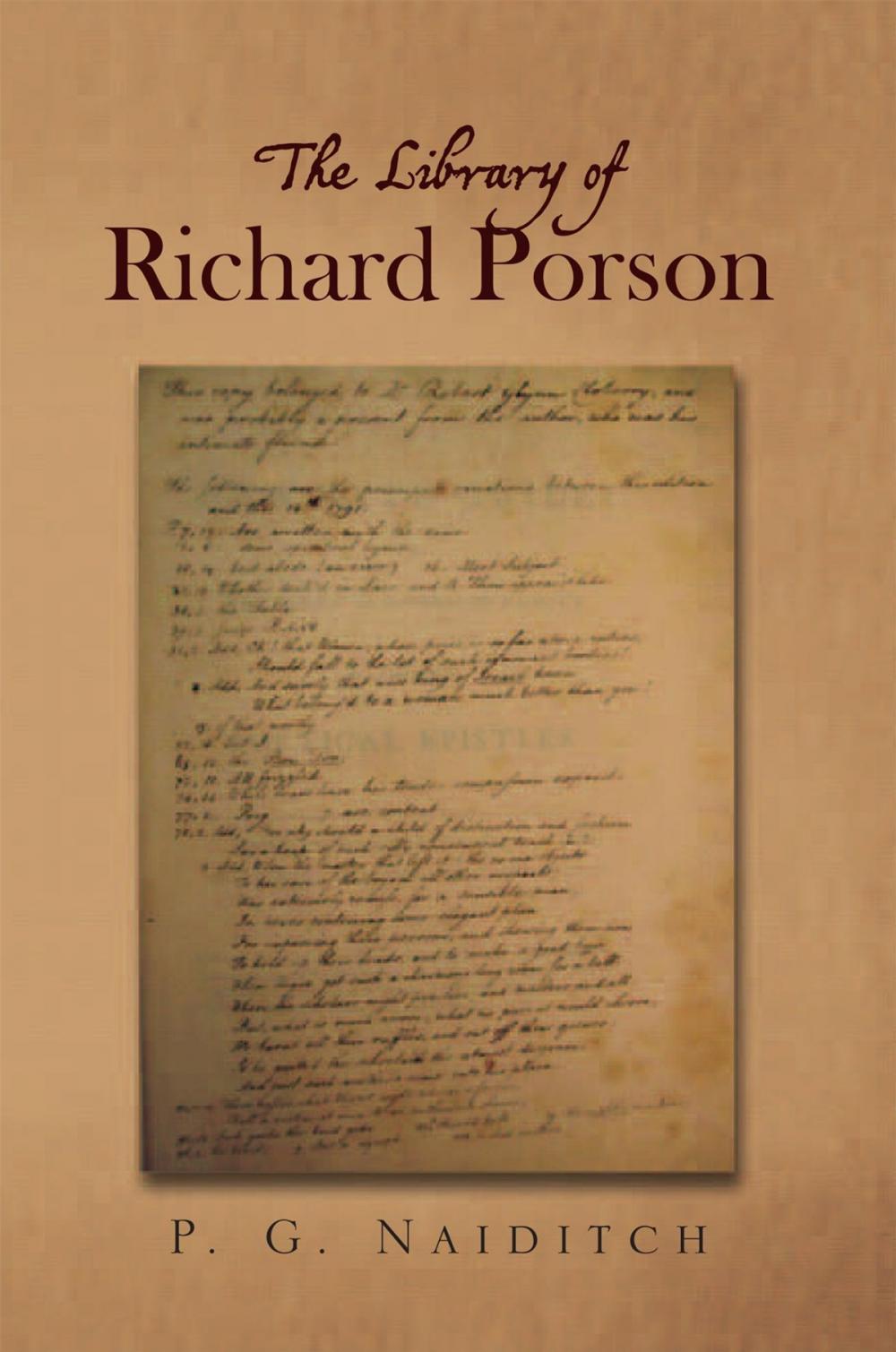 Big bigCover of The Library of Richard Porson