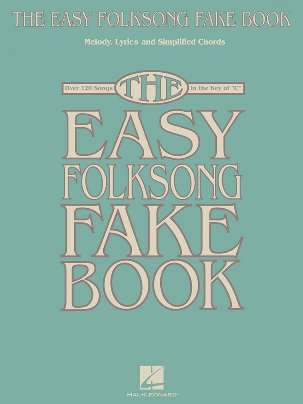 Big bigCover of The Easy Folksong Fake Book (Songbook)