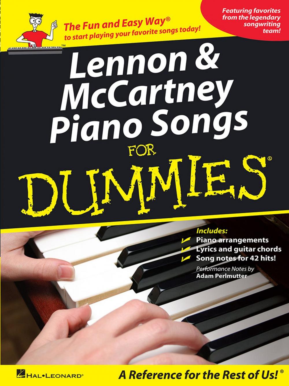 Big bigCover of Lennon & McCartney Piano Songs for Dummies (Music Instruction)