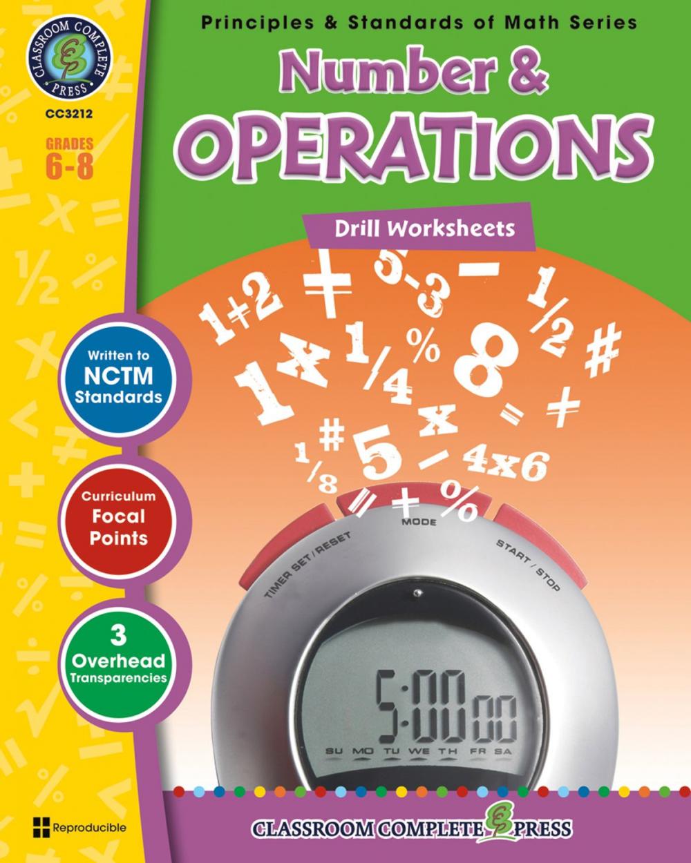 Big bigCover of Number & Operations - Drill Sheets Gr. 6-8