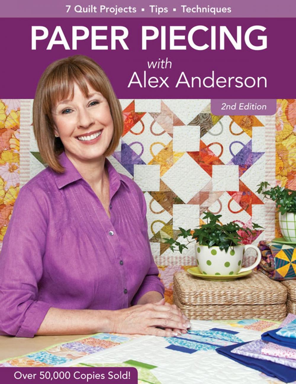Big bigCover of Paper Piecing with Alex Anderson