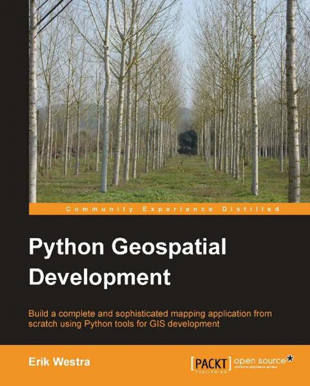 Big bigCover of Python Geospatial Development